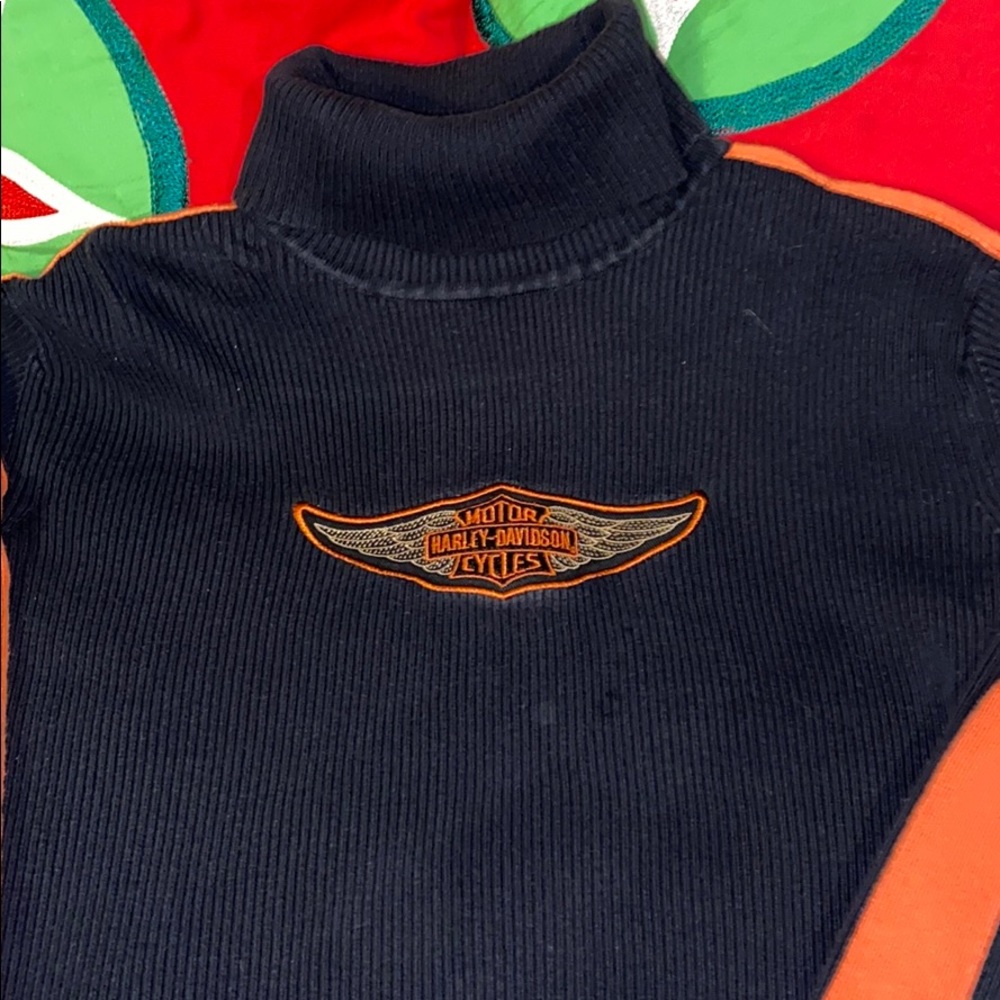 Harley Davidson turtleneck